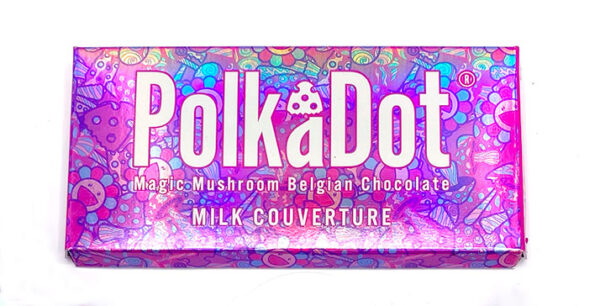 polka dot Belgian chocolate bar Oregon